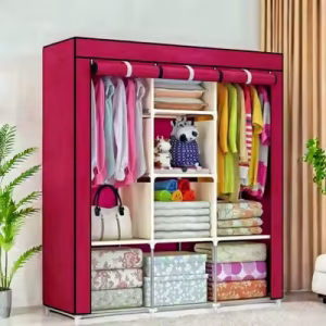 portable wardrobe cloth storage 3 parts